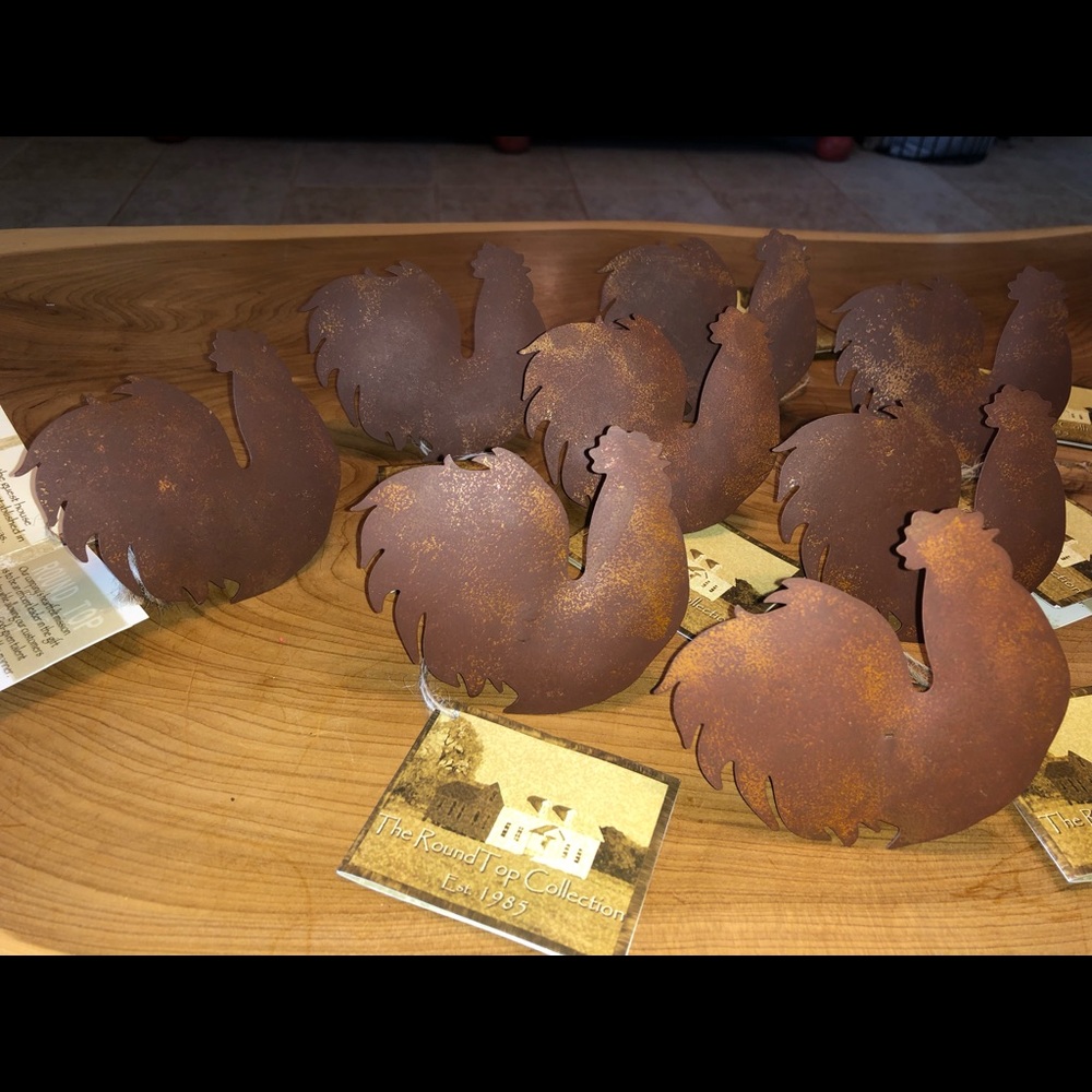Rooster Napkin Rings - Picture 2 of 5